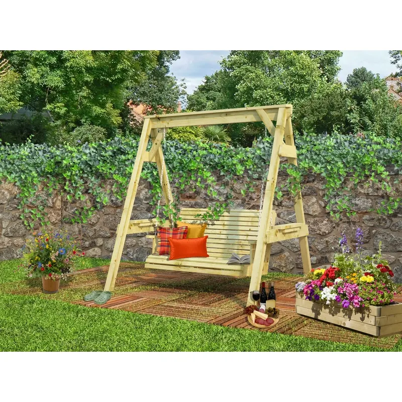 Columpio-jardín-madera-tratada-Sigrid