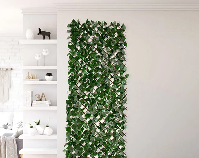 Celosía-decorativa-mimbre-hoja-sauce-natural