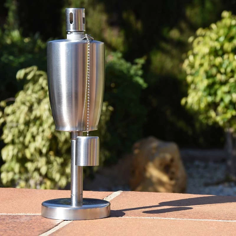 Antorcha-exterior-27 cm-inox-cálida-antimosquitos