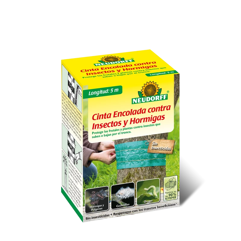 Cinta-encolada-para-insectos-hormigas-tronco-árboles