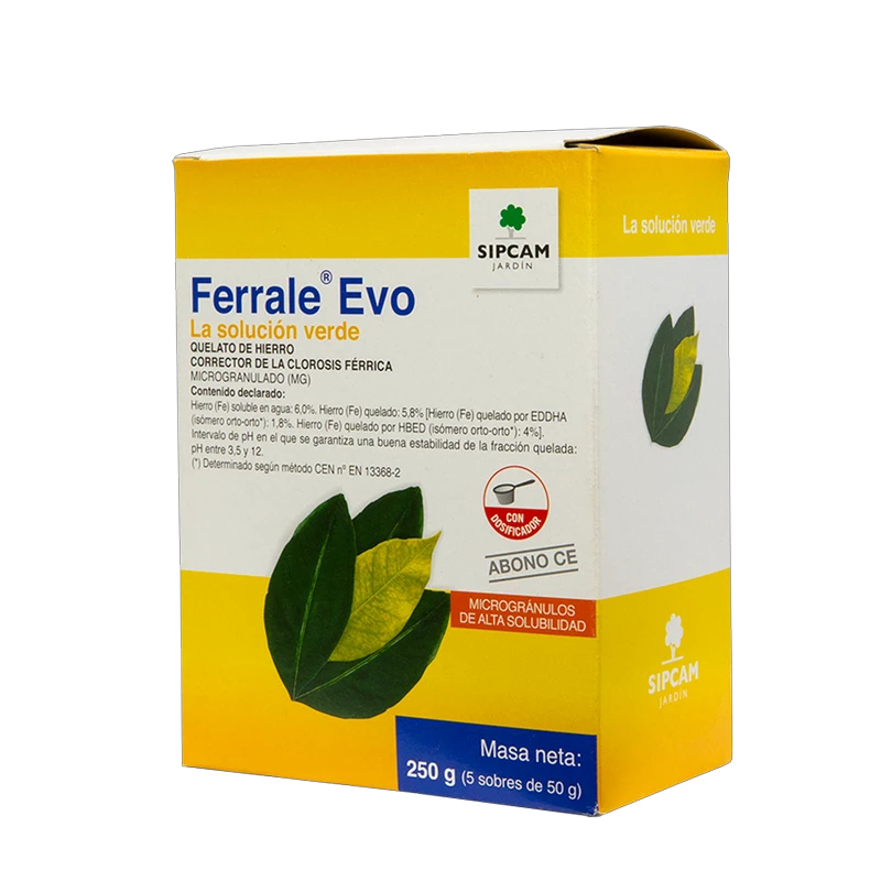 Quelato-hierro-corrector-clorosis-férrica-Ferrale-sobres