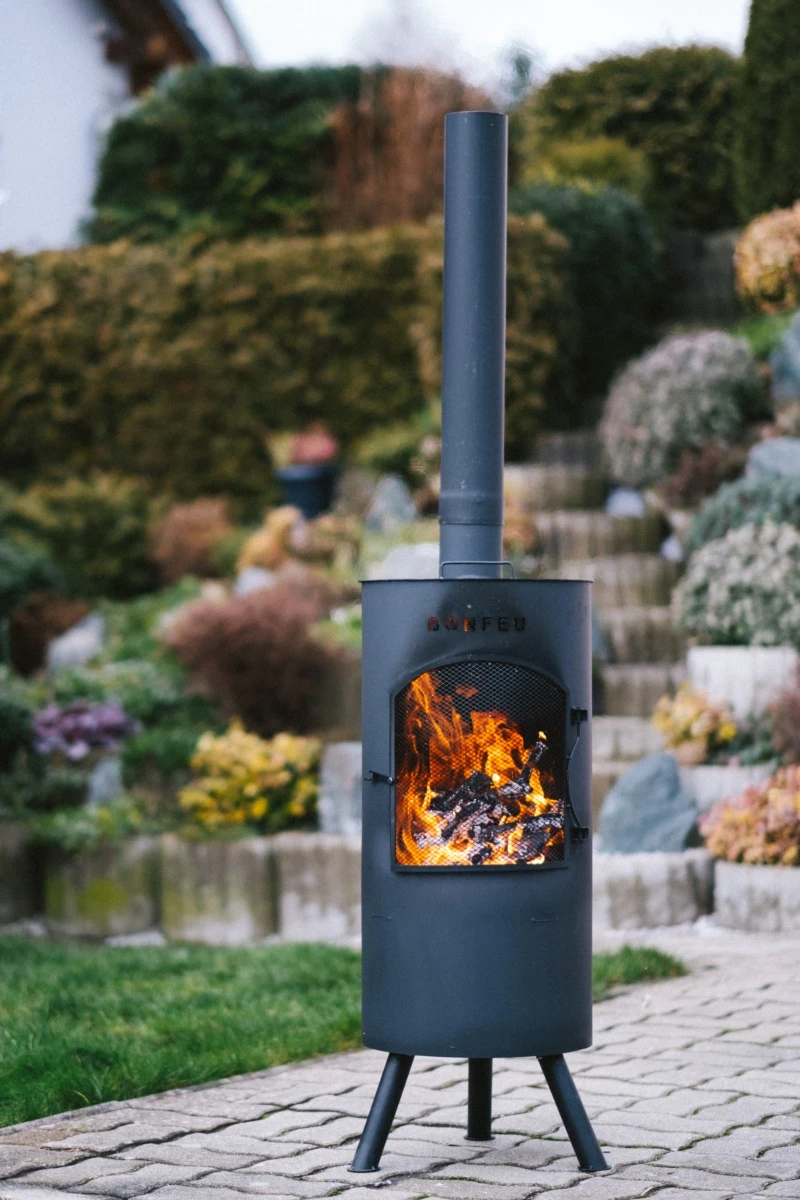 Estufa-leña-BonTino-BonFeu-parrilla