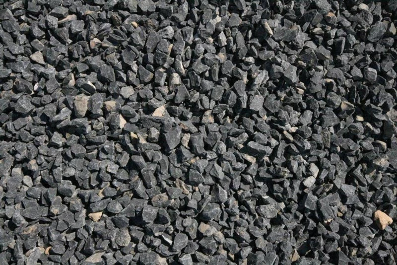 Piedra-triturada-negra-500 kg-Decoración-jardines