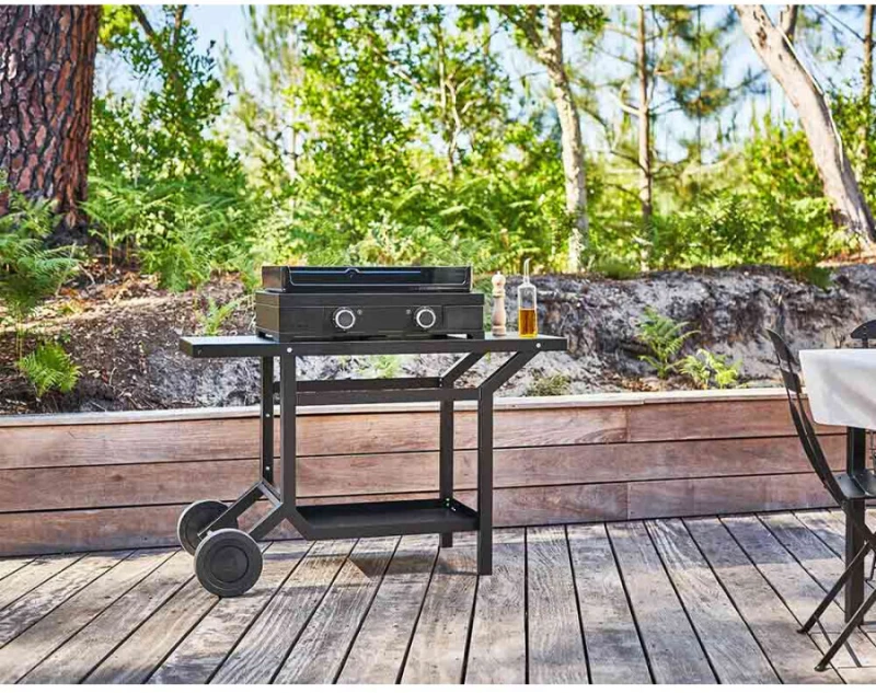 Mesa-acero-ruedas-Forge-Adour-soporte-para-planchas