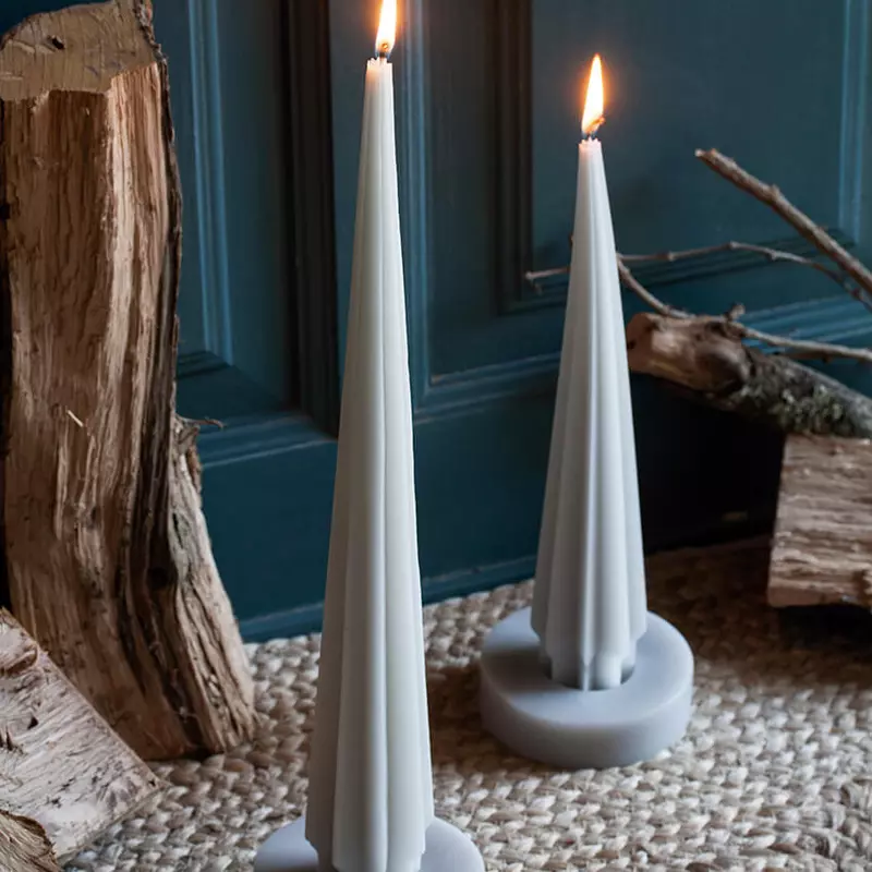 Vela-conjunto-abetos-yule