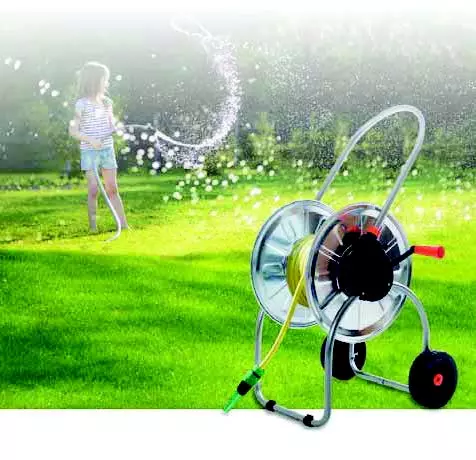 Carro-manguera-acero-zincado-ruedas