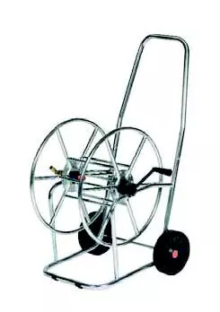Carro-portamanguera-profesional-tubo-acero-zincado