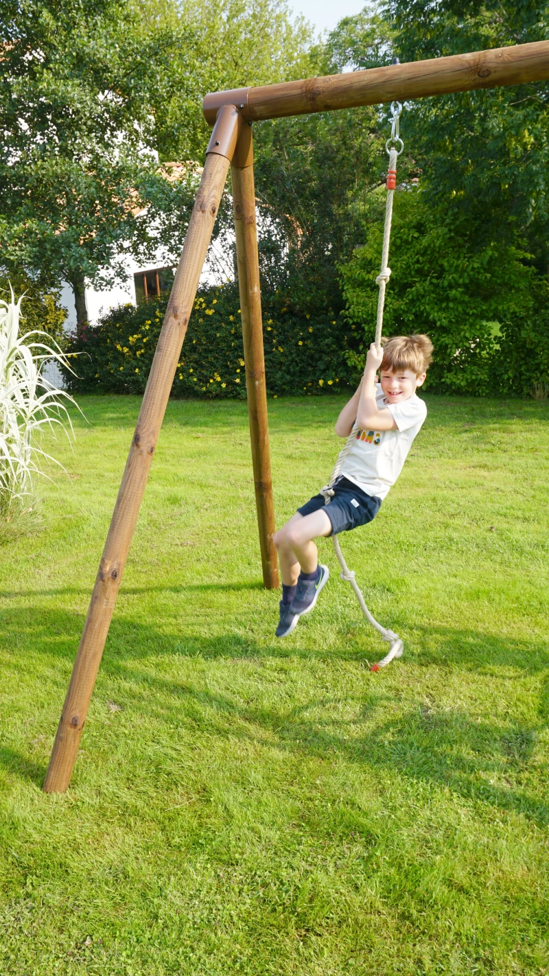 Cuerda-columpio-nudos-Juego-equilibrio-escalada