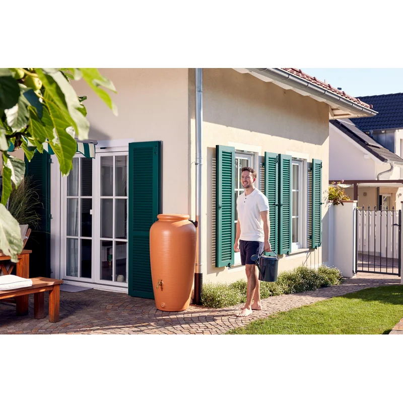 Depósito-decorativo-recuperación-agua-lluvia-Ánfora