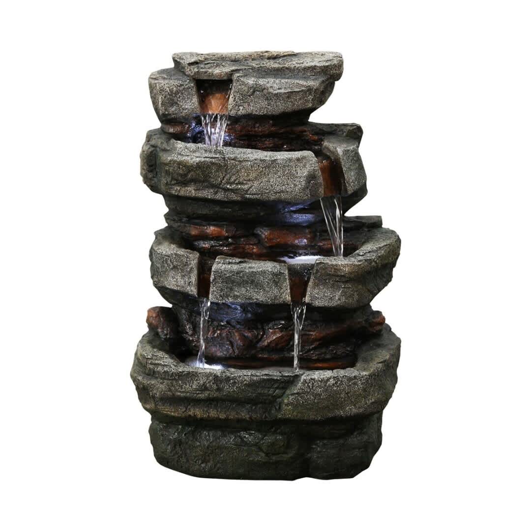 Fuente-Columbia-Elegante-fuente-poliresina-luces-para-jardín