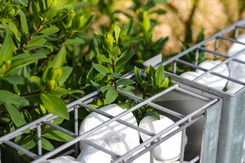 Gaviones-decorativos-premontados-para-jardín-muro