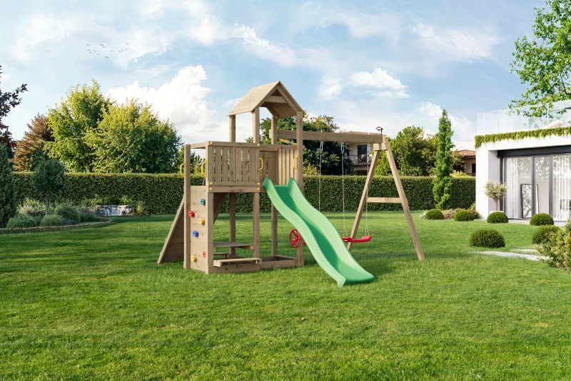 parque-infantil-floppi-casita-elevada-rampa-escalada