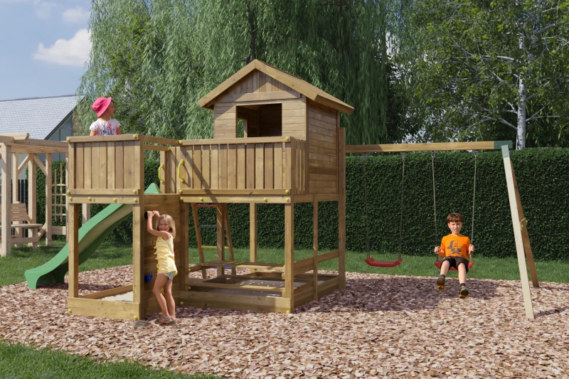 parque-infantil-pluto-tobogan-verde-casita-picnic