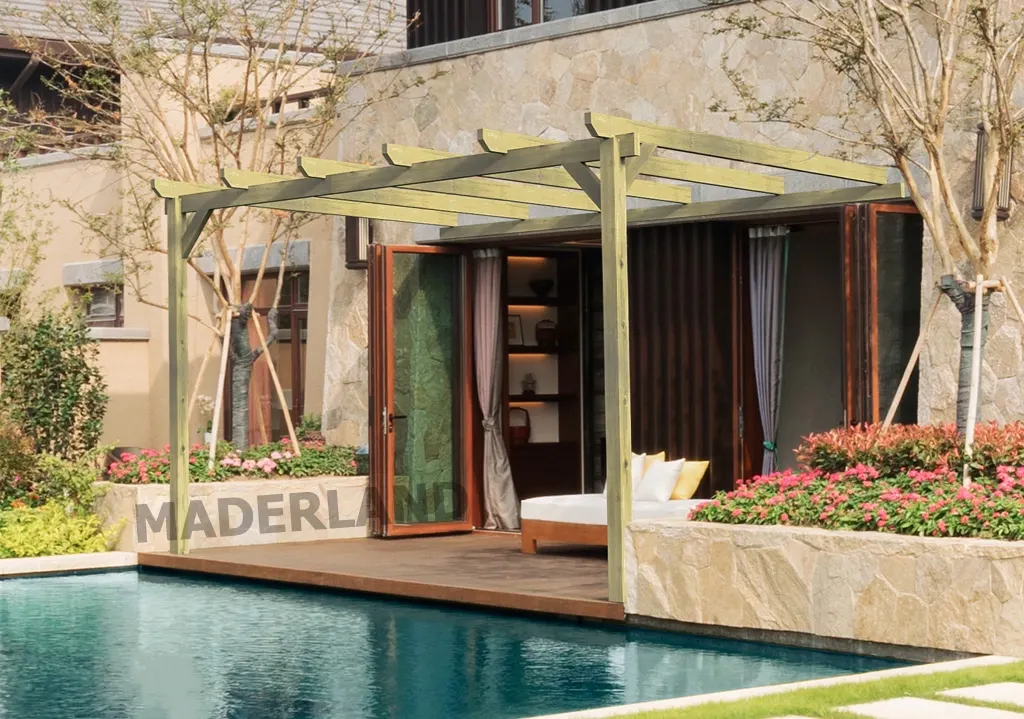 Pérgola-madera-Narbona