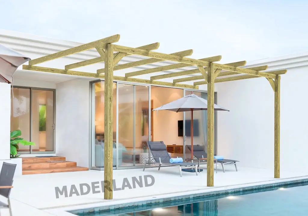 Pérgola-madera-Oviedo