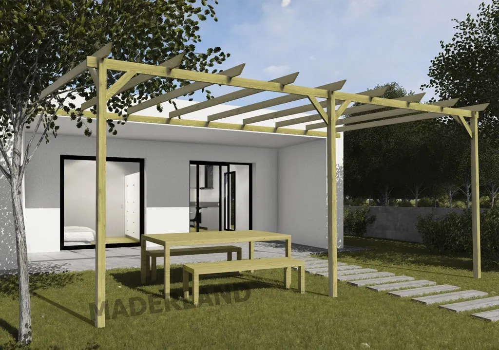 Pérgola-madera-Zamora