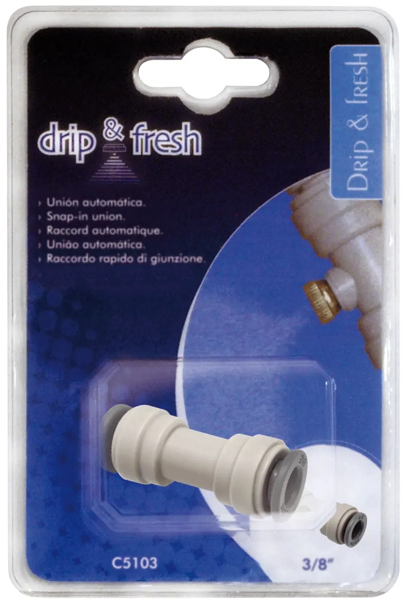 union-automatica-drip-fresh-conexion-rapida-segura